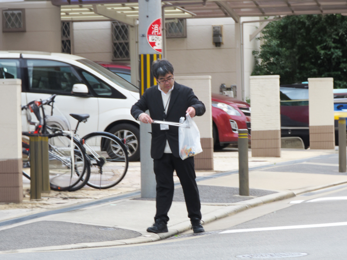 清掃活動の様子