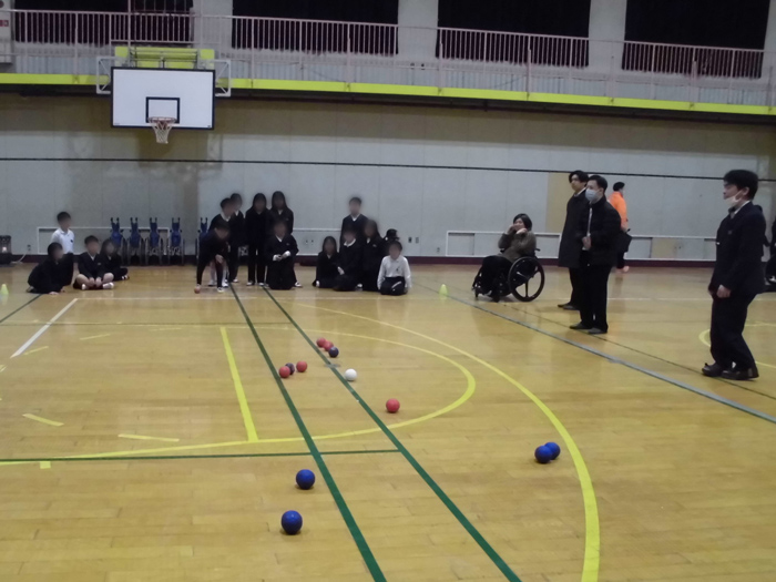 ボッチャの様子